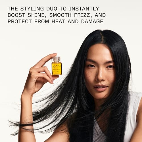Image of Olaplex N.7 Bonding Oil: High Shine | Heat Protectant, Visibly Smooths & Softens Hair, Added Color Vibrancy, Up to 72 Hour Frizz Control | For Coily, Curly, Straight, and Wavy