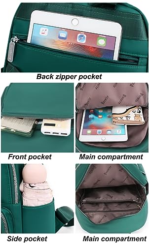 JIANLINST Rucksack Damen Klein Schulrucksack Cityrucksack Leichtgewicht Wasserdicht Reiserucksack Casual Daypack Taro lila