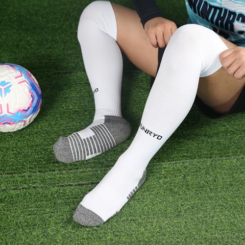 Grip Soccer Socks men,Non-Slip Football Grip Socks for Soccer,Breathable and Comfortable Sports Football Sock4
