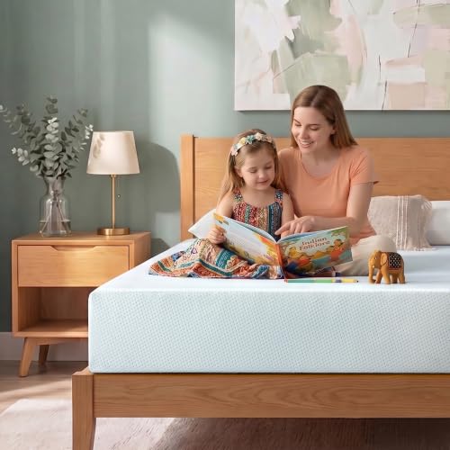 Image of Zinus| Global #1 Brand| Green Tea Memory Foam Premium Mattress| Pressure-Relieving Comfort & Orthopedic Support, Naturally Fresh, CertiPUR-US & Oeko-TEX Certified Queen (75 x 60 x 8 inch)