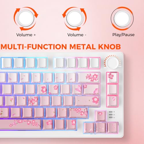 Teclado Mecánico DAREU EK75PRO Inalámbrico 75% RGB miniatura 4