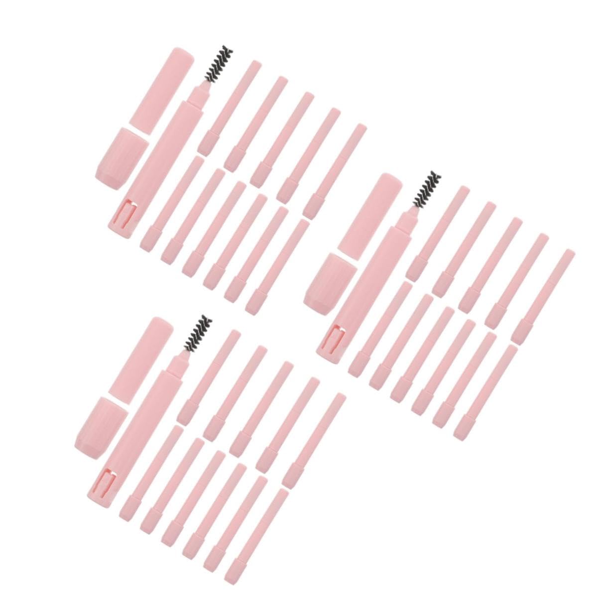 36 Stck. Augenbrauenstift Verlängerer mit Pinsel Dual-ende Augenbrauenverlängerung Halter Make-up Werkzeug für Präzises Formen Kompakt und Reisefreundlich Passend für Stifte