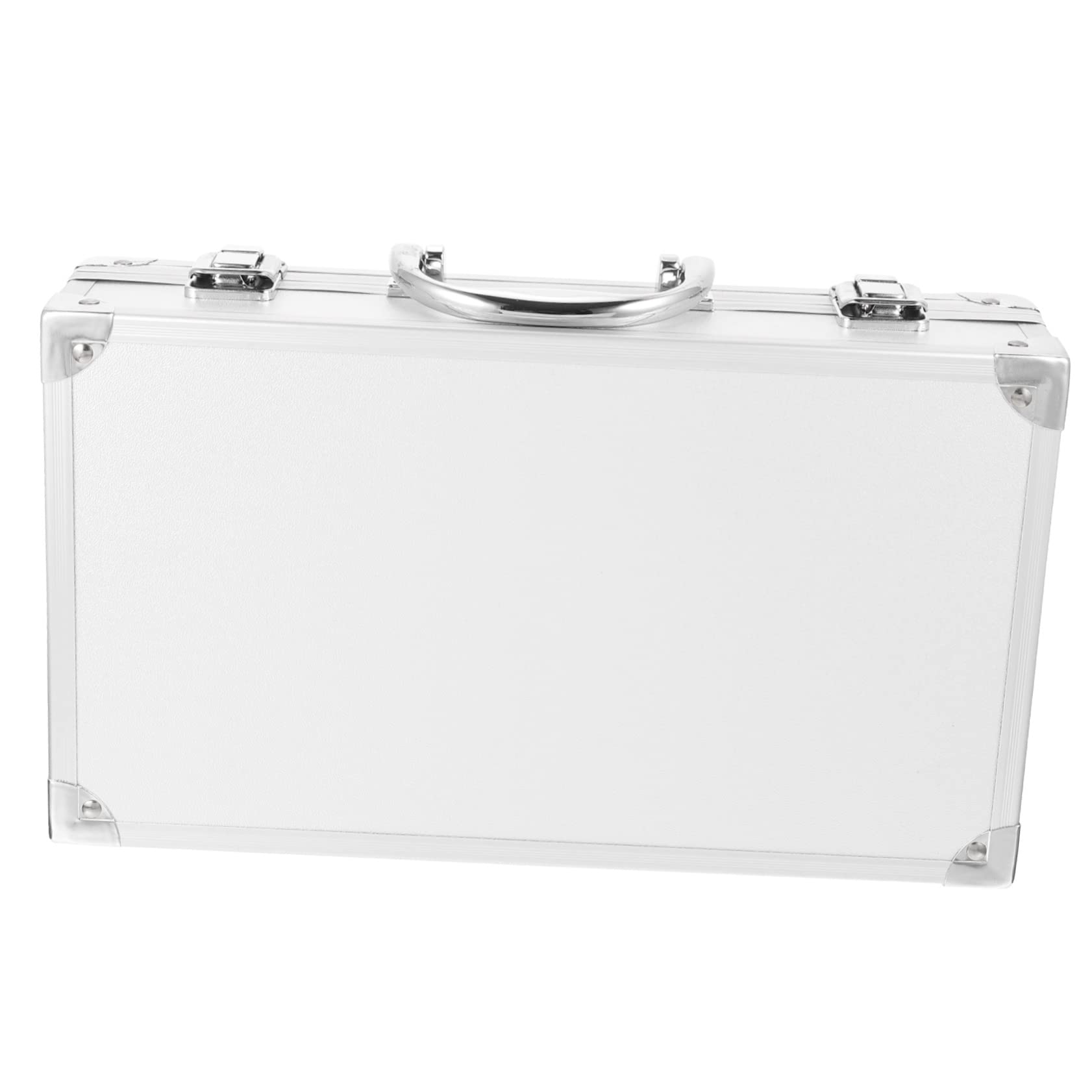 IMIKEYA Tool Carrying Case Aluminum Alloy Box Tools Container Display Suitcase for Home Office School Outdoor Travel