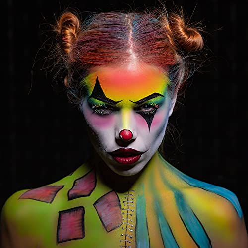 image for UCANBE Face Body Paint Set, 15 Colors Painting Palette Makeup Kit with