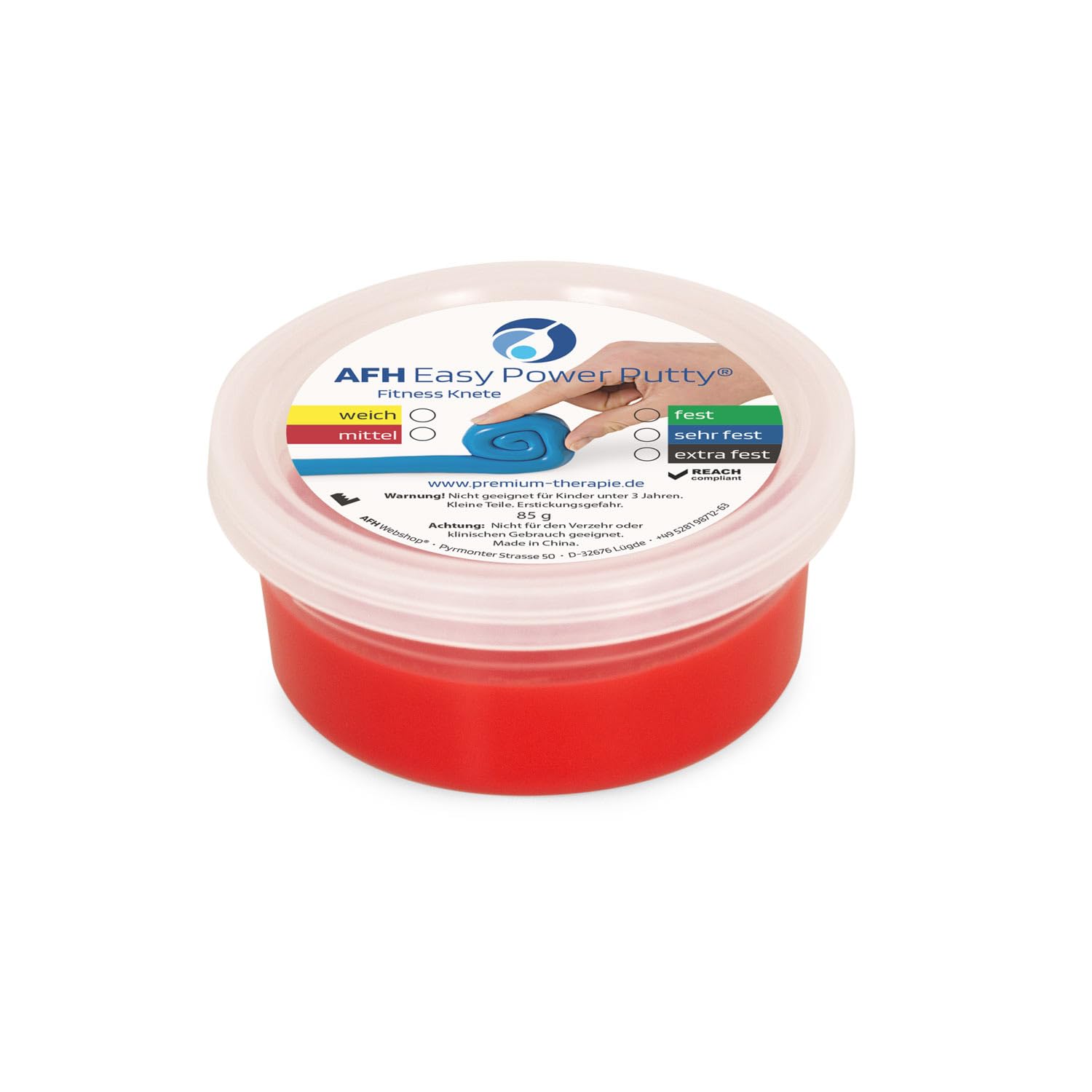 AFH Easy Power Putty® | Moyen = rouge | env. 85 g