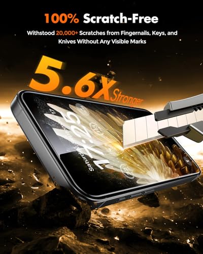 Image of UNBREAKcable for iPhone 15 Pro Screen Protector [Quick-Installation Box] 3-Pack 9H+ Hardness Shatterproof Tempered Glass [99.99% HD Clear] [Case Friendly] [Bubble Free] for iPhone 15 Pro 6.1 inch