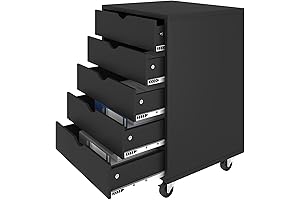 5-Drawer Rolling Chest: Storage Solution Redefined