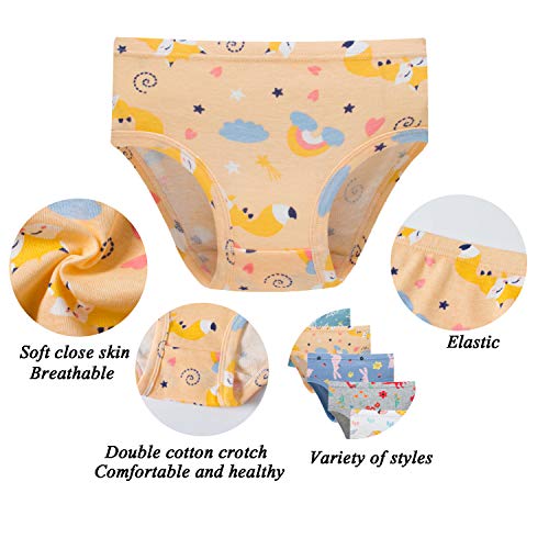 Image of Boboking Baby Soft Cotton Underwear Little Girls'Briefs Toddler Undies