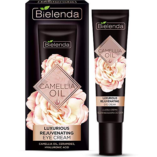 Bielenda Camellia Oil - La Crème Hydrate Intensément, Ferme, Lisse les rides et resserre la peau autour des yeux - Huile de camélia Luxueux Crème pour les yeux rajeunissante 15 ml Cover