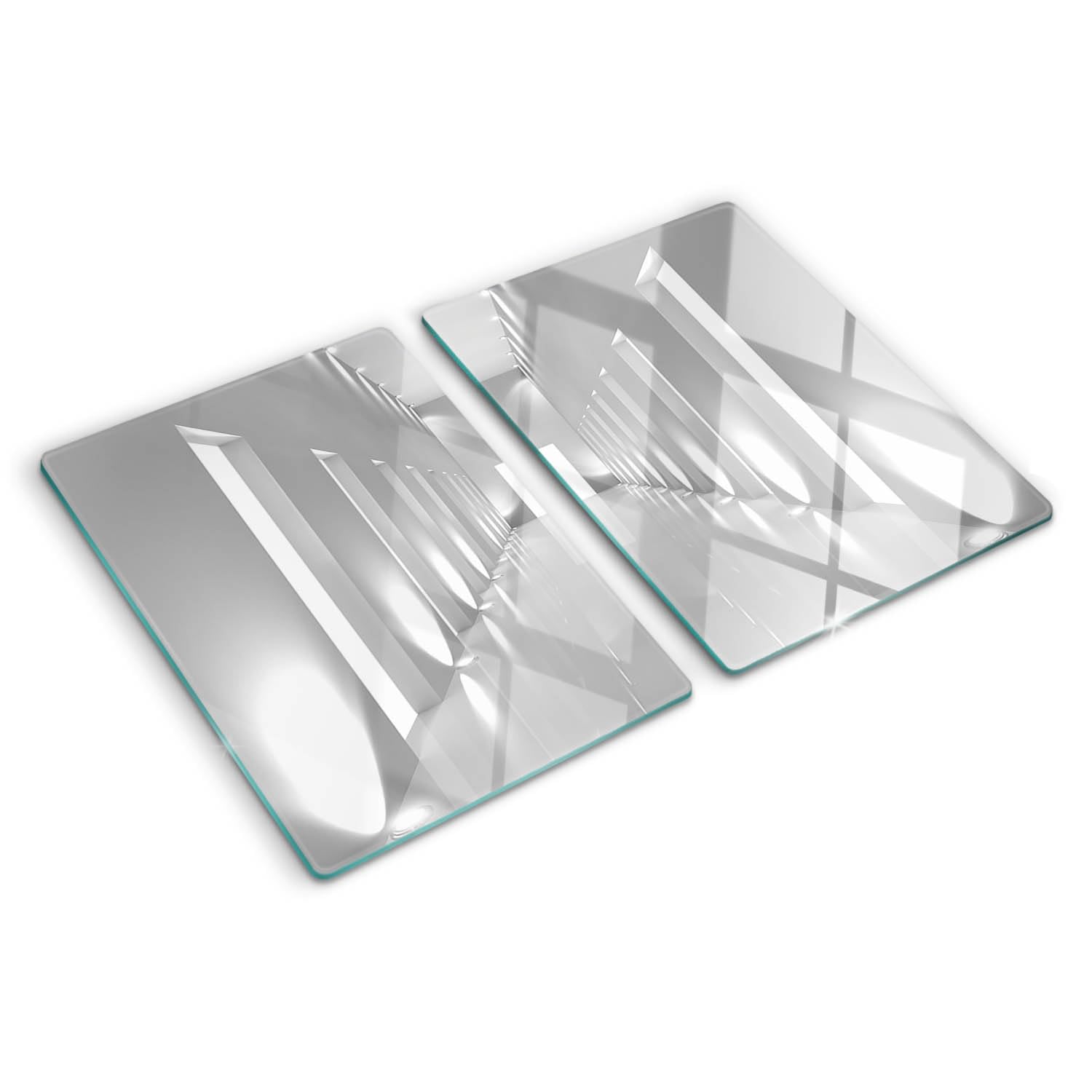 Planche de cuisine en verre motif couloir moderne pour sublimer vos préparations culinaires