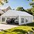 YITAHOME 20x33FT Heavy Duty Party PVC White Tent Wedding Event Shelters Upgraded Galvanized Ripple Canopy with Large Roof Removable Sidewalls & 4 Storage Bags 600D Oxford Commercial