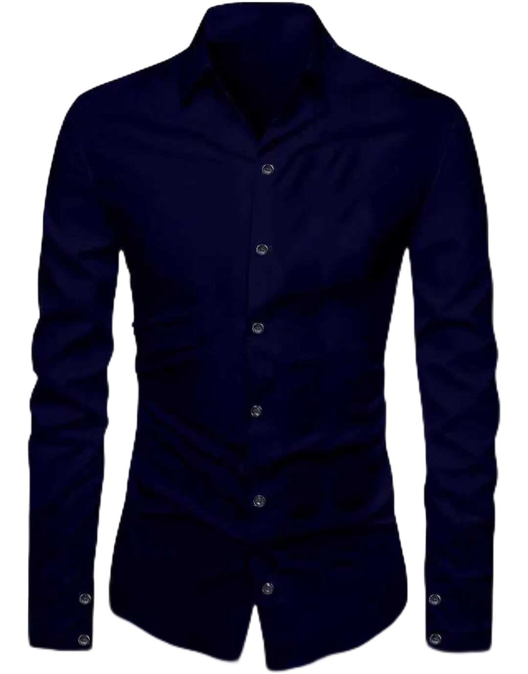Polycotton Solid Shirt Fabric (Unstitched) PJE-Ushirt Navyblue_1_HOC-1-picture-19