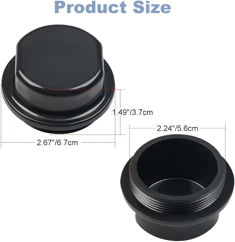 Amazon.co.jp: JDMON トレーラーベアリングハブキャップ