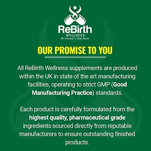 Rebirth Wellness Milk Thistle 4000mg - 120 High Strength Milk Thistle Tablets for Liver Support - Gluten Free - 80% Silymarin - Vegan Friendly Herbal Supplements - Made in UK to GMP Standards