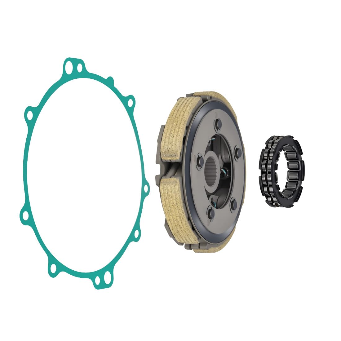 Support d'embrayage centrifuge Humide avec roulement Convient pour Yama-ha Kodiak Grizzly Wolverine Rhino 400 450 YFM400 YFM450 2000-2024 5GH-16620-00-00