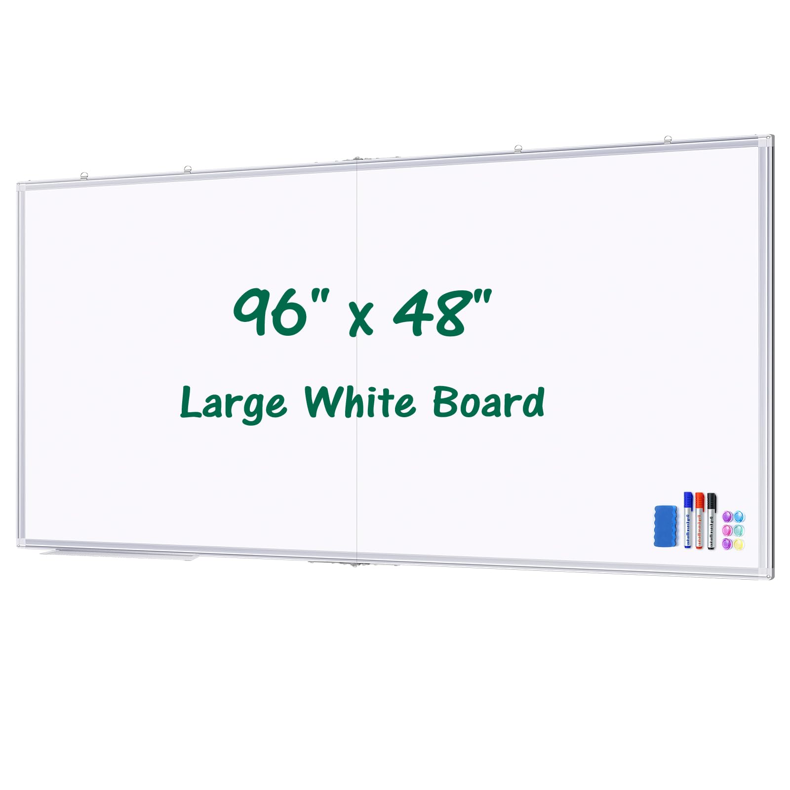 Amazon.com : Large White Board for Wall 96x48 inches Magnetic Dry