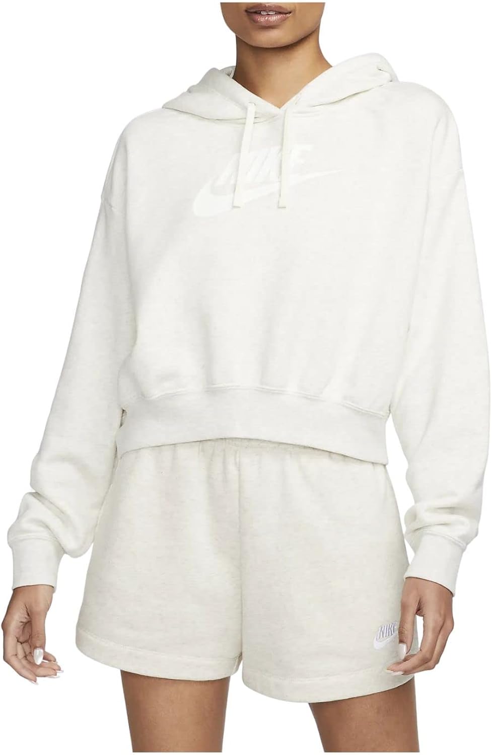 Nike Sportswear Club Fleece Women's Oversized Crop Graphic Hoodie
