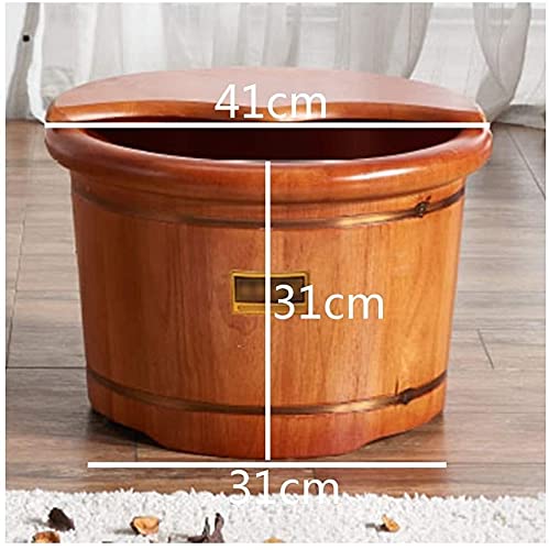 Spa de pies de madera Katzowen, baño relajante miniatura 2