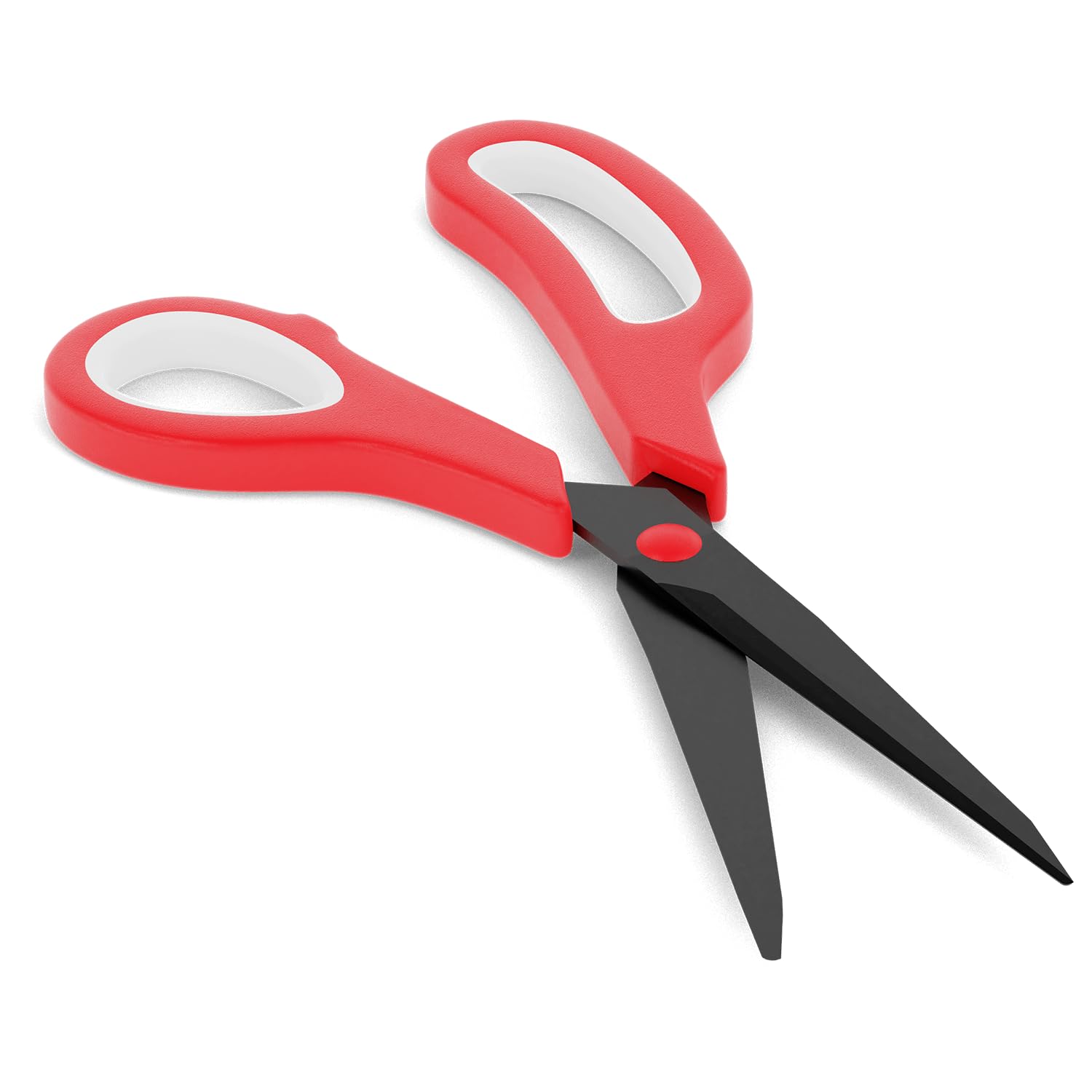 Kintex Taping Scissors Basic Non-Stick for Kinesiology Tape Black/Red