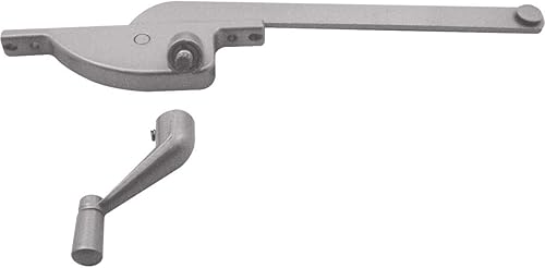 Miniatura 2 de Slide-Co 1762-RA de 9 pulgadas, fundida a presión de aluminio, operador abatible, mano izquierda, tipo lágrima (paquete individual)