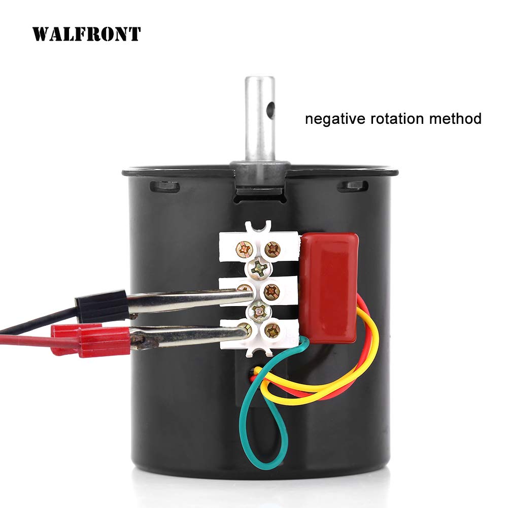 Motore Elettrico, XD68KTYZ-AC-S1 AC220V 28W Motoriduttore Sincrono a Magneti Permanenti CW/CCW 2,5r/min