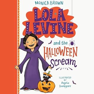 Lola Levine and the Halloween Scream Audiolibro Por Monica Brown arte de portada