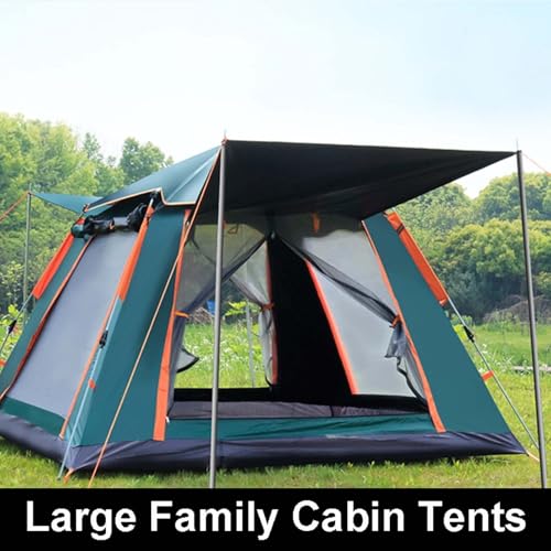 Carpa Pop Up Camping 85x85x56 in, 2-4-6 Personas, Impermeable miniatura 2