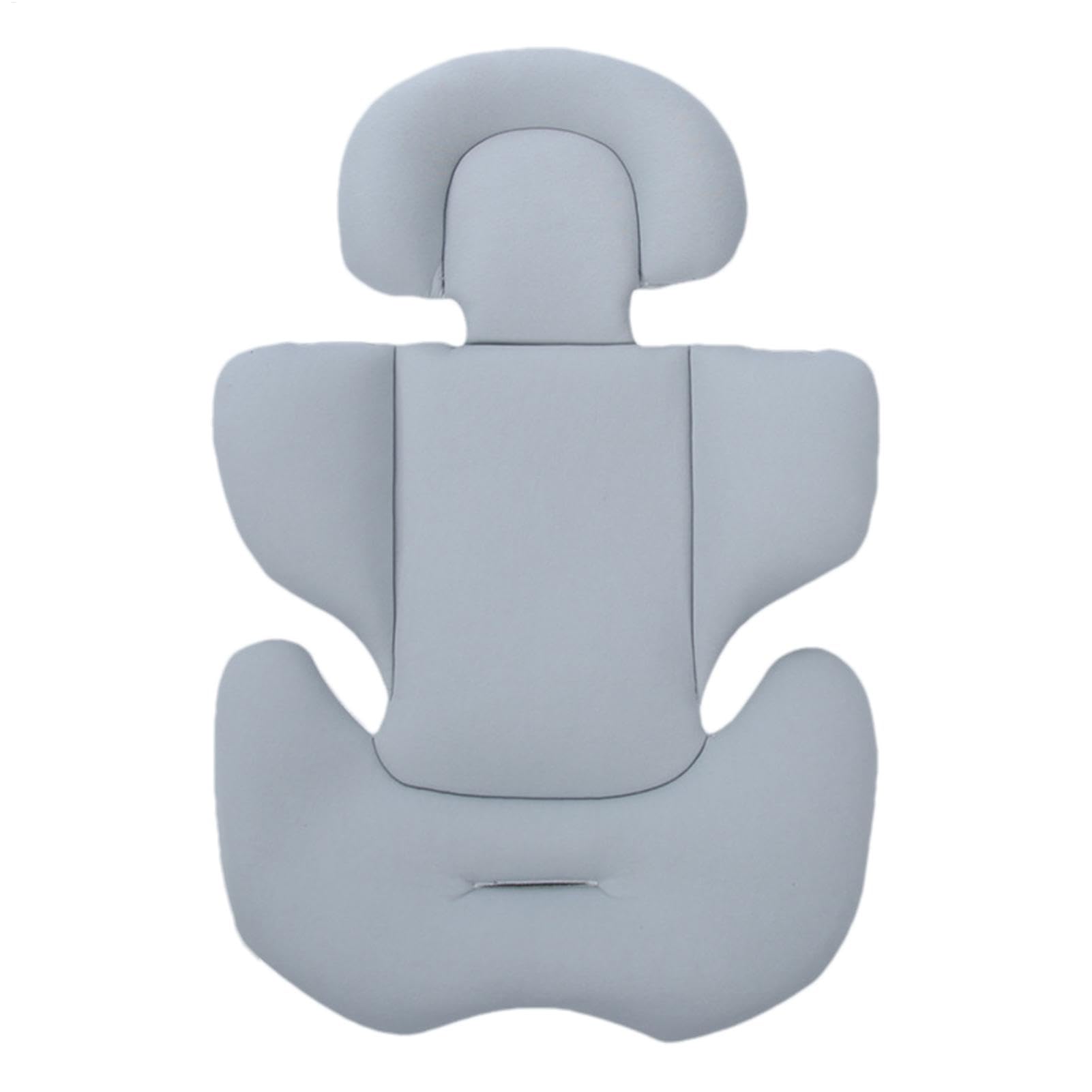 Inserto de asiento de coche para bebé, soporte para la cabeza y el cuerpo, almohadilla de inserción de asiento de cabeza y cuello, almohadilla suave para asiento de coche, funda de asiento de