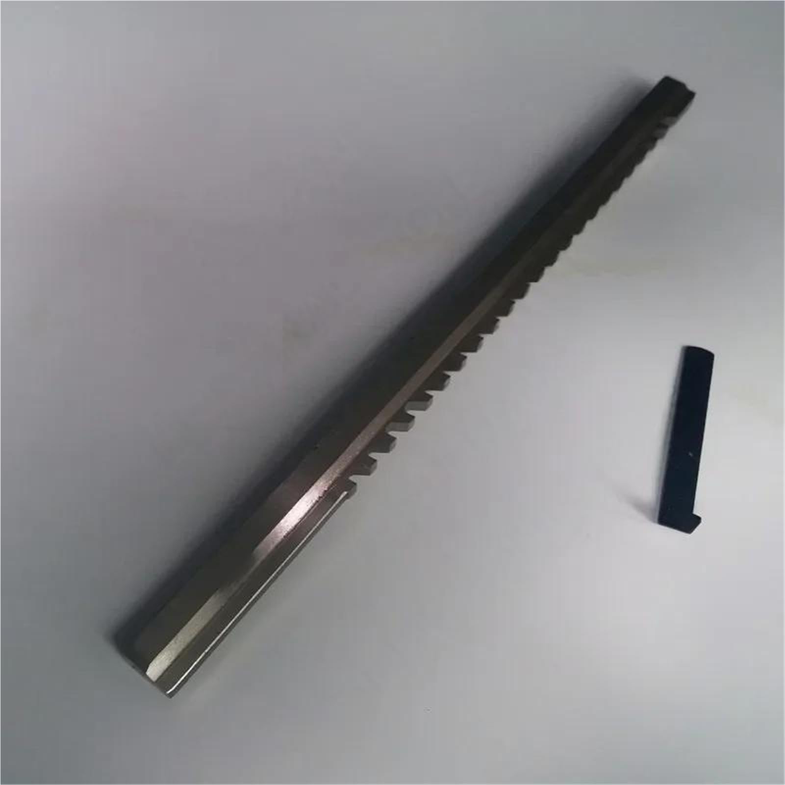 Outil de fraisage de rainure de clavette, Broche de clavette 3/8" C à Pousser, Outil de Coupe en Acier Rapide HSS pour Machine à brocher CNC, Travail des métaux