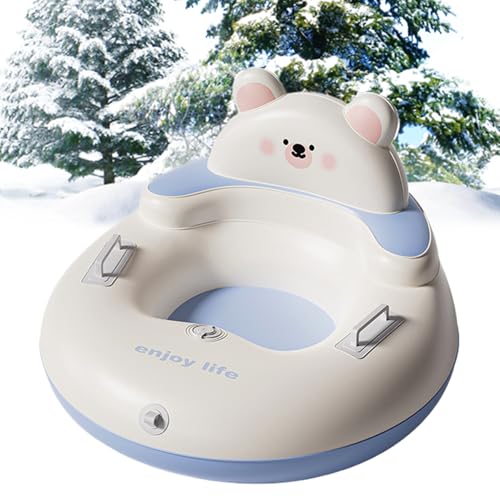 Schlitten für Schnee, 80 cm, Cartoon-Spielzeug mit Griffen,...