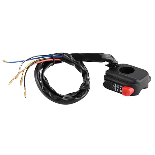 Miniatura 8 de Interruptor universal de apagado de arranque de motor de motocicleta de 78 pulgadas, impermeable, interruptor de apagado para ATV, Dirt Pit Bike,