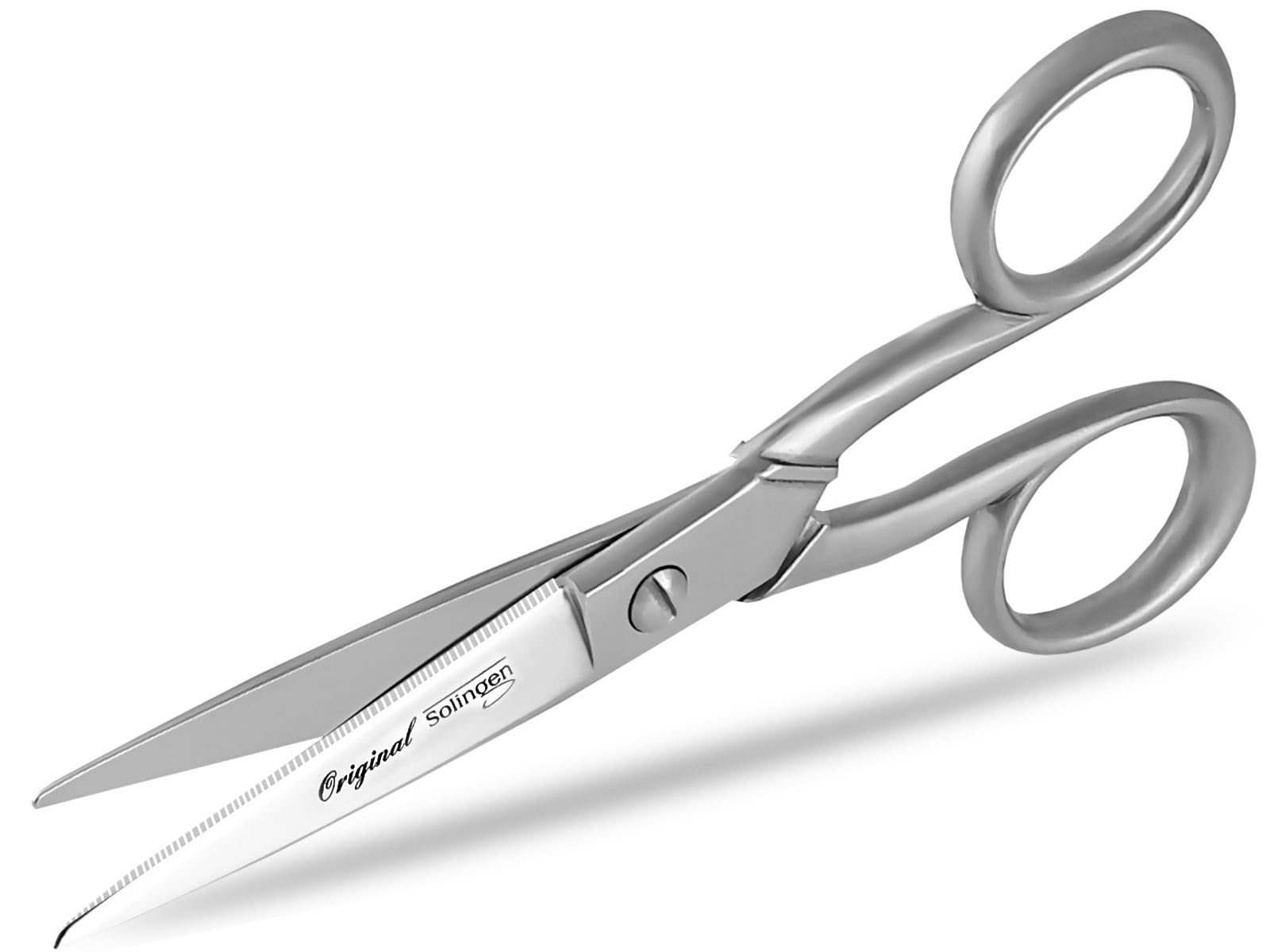 Haushaltsschere Solingen Küchenschere Allzweckschere 5 Zoll Made in Germany | Universal Schere Edelstahl Rostfrei mit einseitiger Mikroverzahnung perfekt für Haushaltsarbeiten 12,7 cm