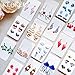 Keoker Polymer Clay Cutters - Animal Polymer Clay Cutters for Earrings Making, 24 Shapes Animal Earring Clay Cutters, Small Ocean Clay Cutters (All)