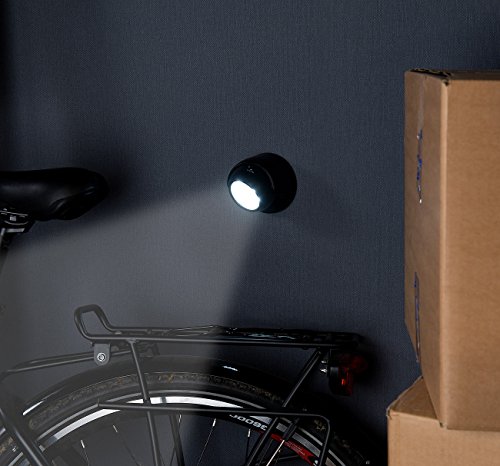 Luminea Kabellose LED Leuchte: 2er-Set kabellose LED-Strahler, Bewegungssensor, 360° drehbar,100 lm (Lampe, Beleuchtung, Lampen Bewegungsmelder)