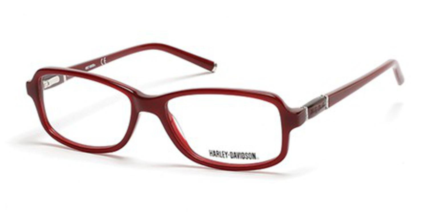 Eyeglasses Harley Davidson HD 537 HD 0537 069 shiny bordeaux