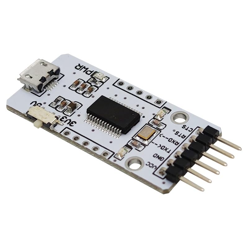 Module FT232RL USB vers TTL UART avec tension commutable pour programmation stable de microcontrôleur