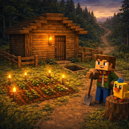 Chapter 31 &ndash; The House at the Edge of the Road (Bedtime Story for Kids)| Karlik&rsquo;s Minecraft Stories
