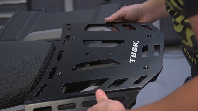 Amazon.com: Tusk Top Rack Luggage Carrier Rear Tail Rack