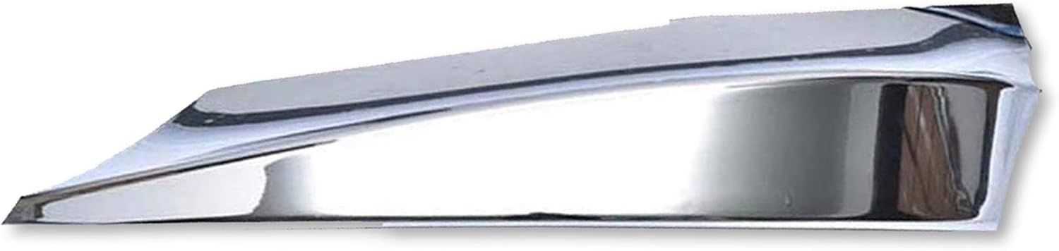 Kozak Compatible with International Prostar Bumper Corner Left (Driver Side) Plastic Chrome PLUS Logo Emblem, 2x22" Windshield wipers and KOZAK Reflective Vest