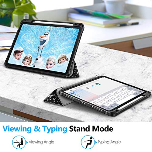 Fintie Slimshell Case For Ipad Air 5Th Generation (2022) / Ipad Air 4Th Generation (2020) 10.9 Inch - Flexible Soft Tpu Stand Back Cover With Pencil Holder, Auto Sleep/Wake, Composition Book #TOP2