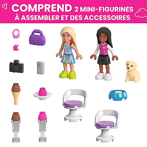 Mattel Mega Barbie Cabrio & Eisstand - vue 5