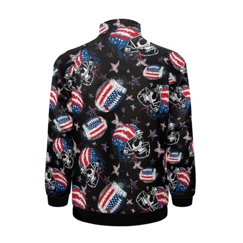 Image of Men's Lightweight Jackets Casual Full Zip Fleece Jacket Men Coats Fashion Long Sleeve Sweatshirt