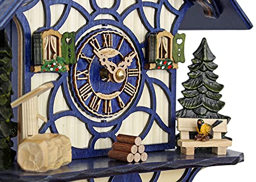 Herrzeit By Adolf Herr Quartz Cuckoo Clock - Magic Blue Ah 34 Qm #TOP4