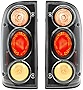 HECASA Tail Light Compatible with 2001-2004 Toyota Tacoma Taillights Lamps Signal Brake Lamp Pair