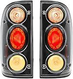 HECASA Tail Light Compatible with 2001-2004 Toyota Tacoma Taillights Lamps Signal Brake Lamp Pair