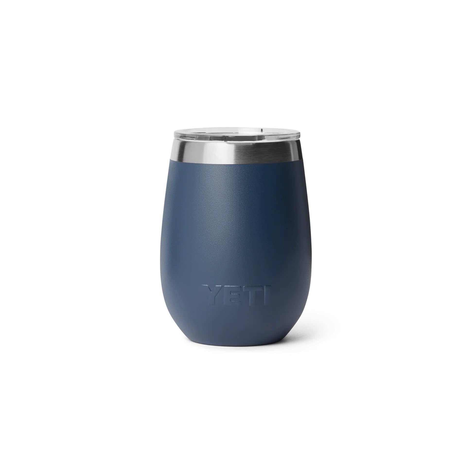 YETI Rambler Verre à vin avec revêtement en céramique DuraSip, bleu marine, 295 ml