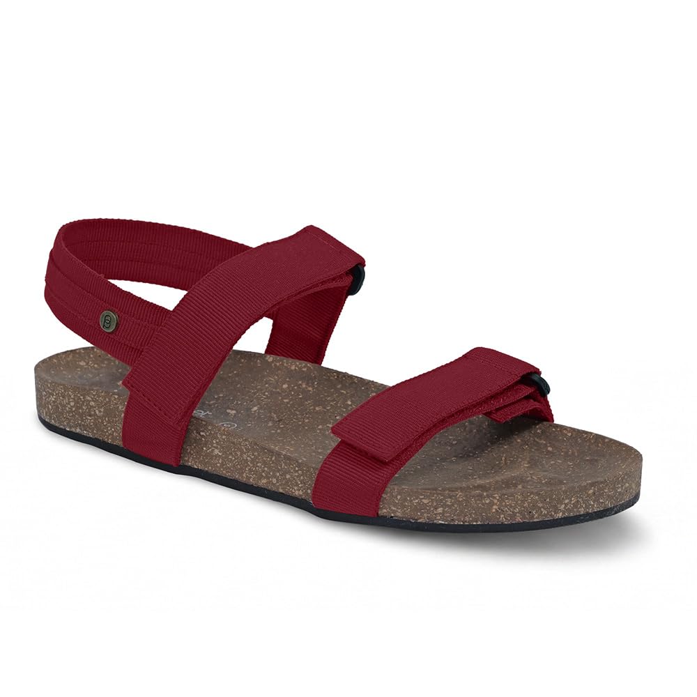 Women's Adjustable Double Strap Sandals | Lightweight Comfortable Flat Slip-On Sandals | Casual Outdoor Walking Beach Summer Sandals-picture-25