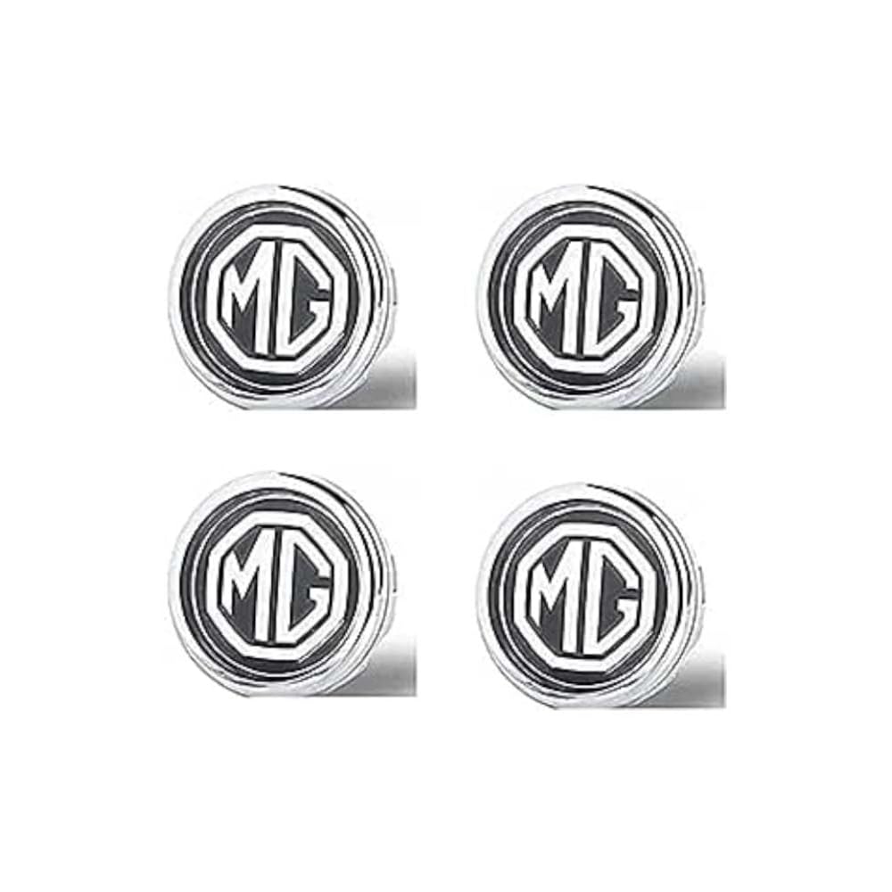 Cache Moyeu Centre Roue MG 56mm en Finition Chrome Élite - 7