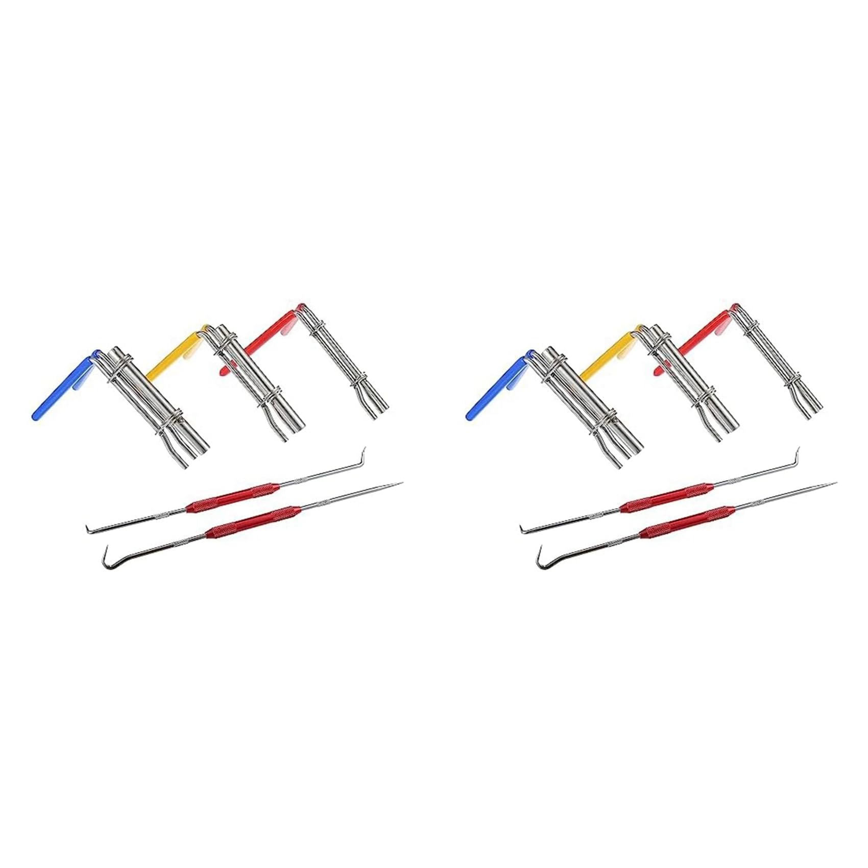 Jnchdghwa As Shown 10X Hydraulic Cylinder Rod Seal Installation Tool Hydraulic Cylinder Rebuild Repair Gland Seal Tool,Seal Torque Tool Set