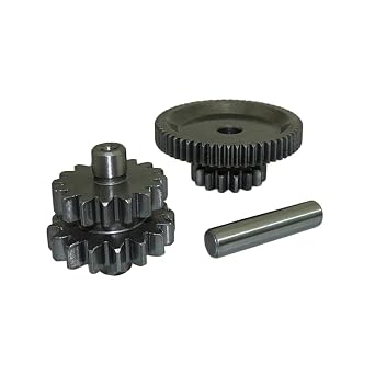 Starter Starting Dual Gears for Zongshen CB250 Motor CB 250cc Water Cooled Engine Dirt Bike ATV Quad